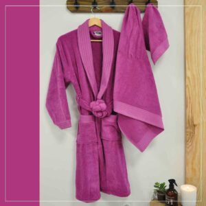 Peignoir Kimono Douceur - Coton/ Modal Tradition Des Vosges